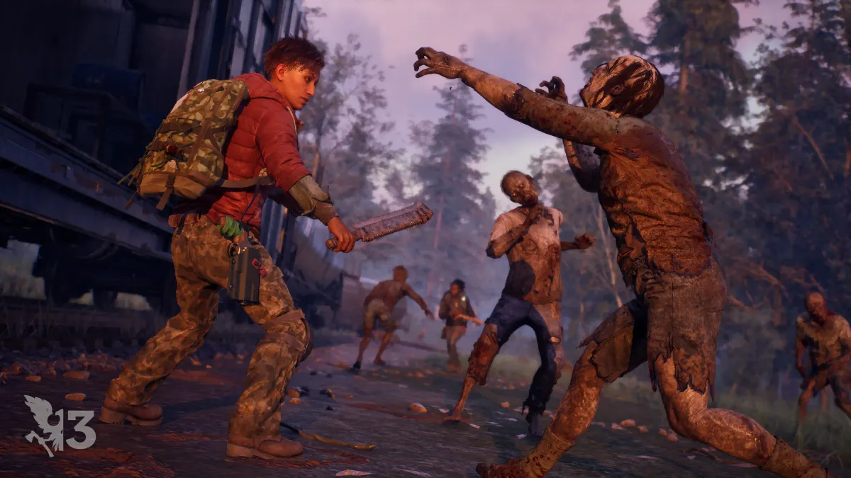 Official State of Decay 3 screenshot of survivors fighting infected enemies together